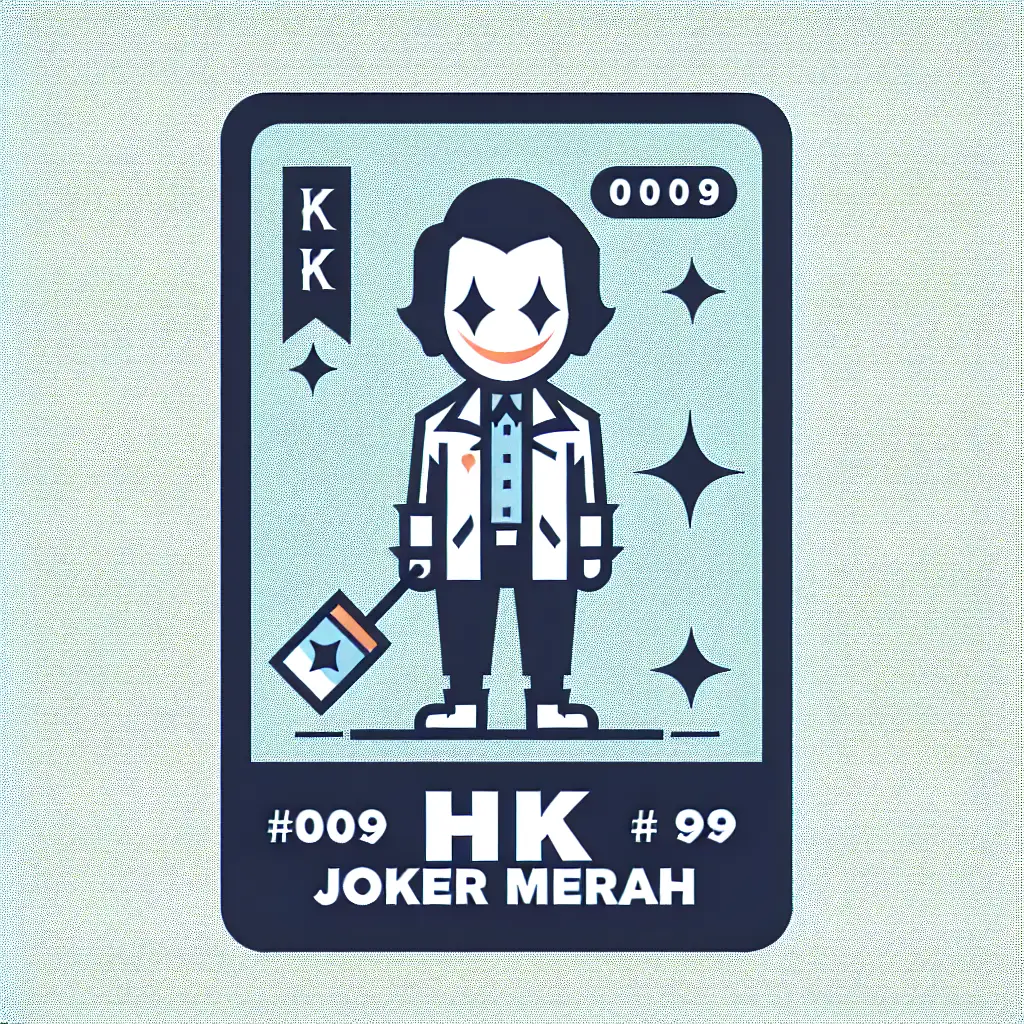 Paito Warna HK Joker Merah