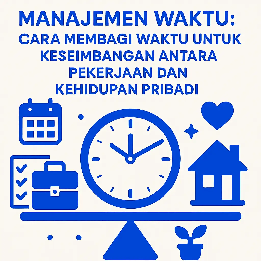 Manajemen Waktu: Cara Membagi Waktu untuk Keseimbangan Antara Pekerjaan dan Kehidupan Pribadi